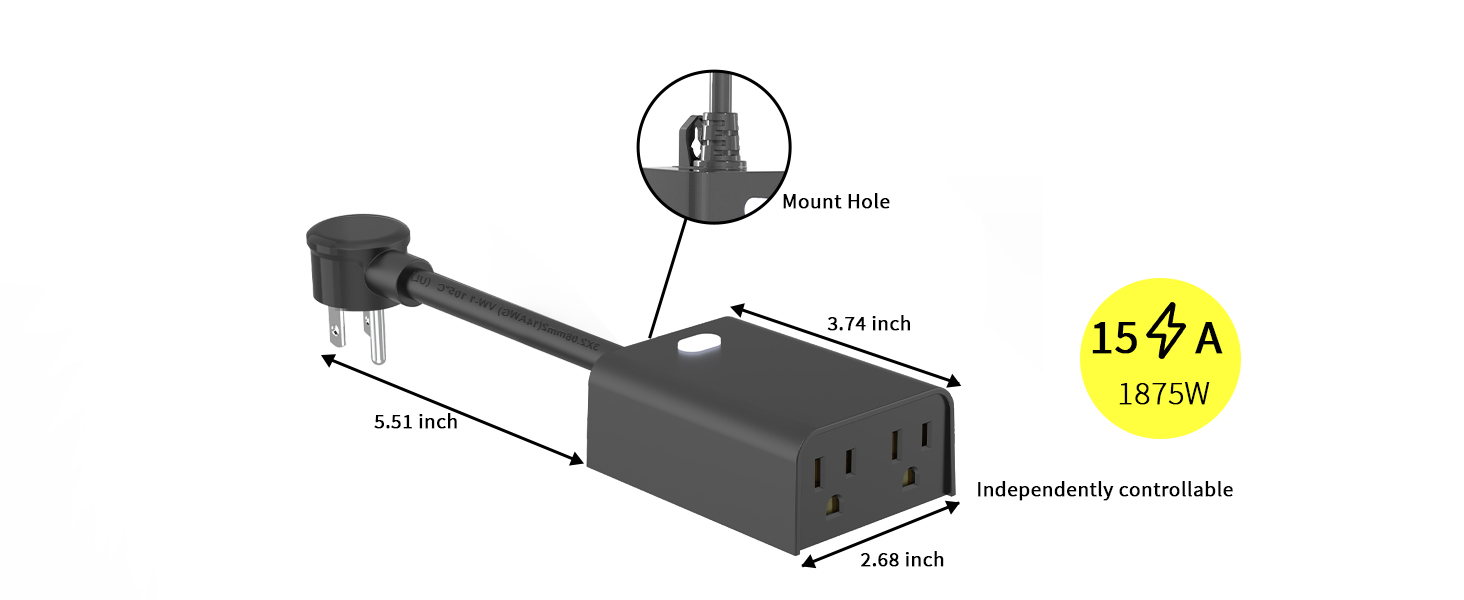 z-wave mini smart plug