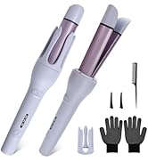 AraSyleon Automatic Hair Curler, Self-Rotating Curling Iron, Safe Timer for Hair Protection, 50 M...
