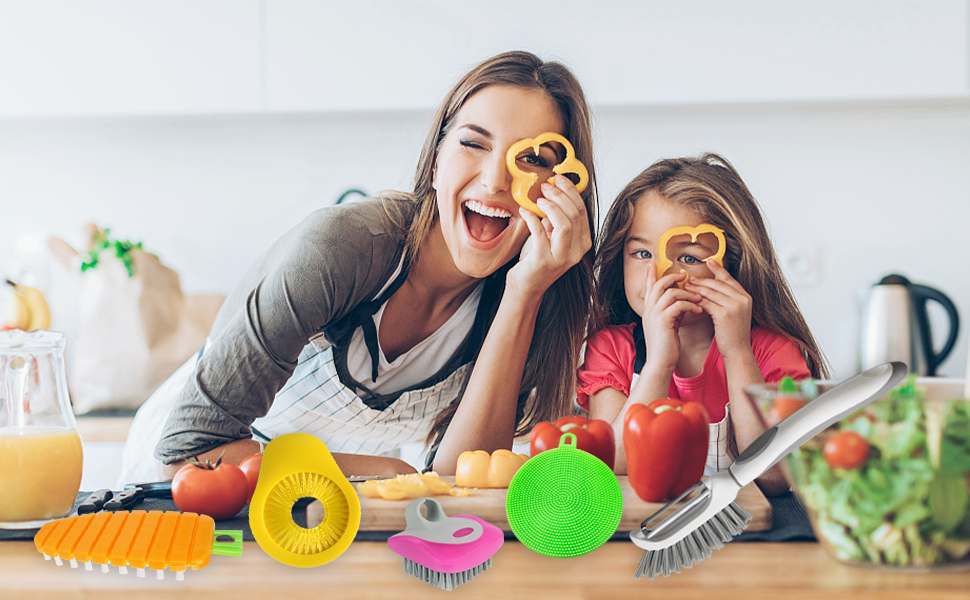 fruit &amp;amp; vegetable brush