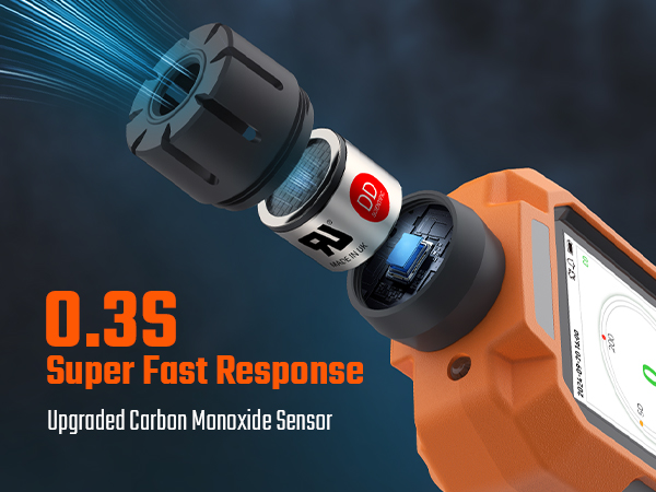 carbon monoxide detectors portable for travel camping battery powered meter alarm low level home