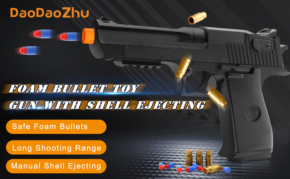 toy gun soft bullet toy guns shell ejecting realistic toy foam blasters guns for boys