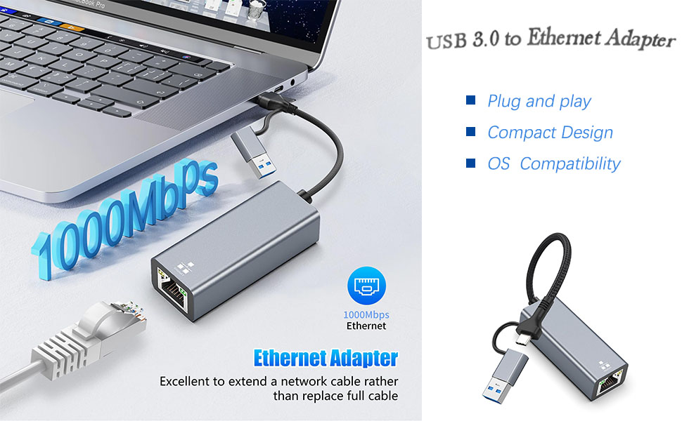 Ethernet Adapter USB C