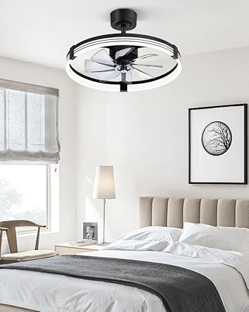 downrod ceiling fans with lights and remote