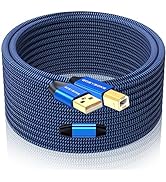GOSYSONG Printer Cable 50ft, Active USB Printer Cable 2.0 Type A to Type B Cable, High Speed Long...