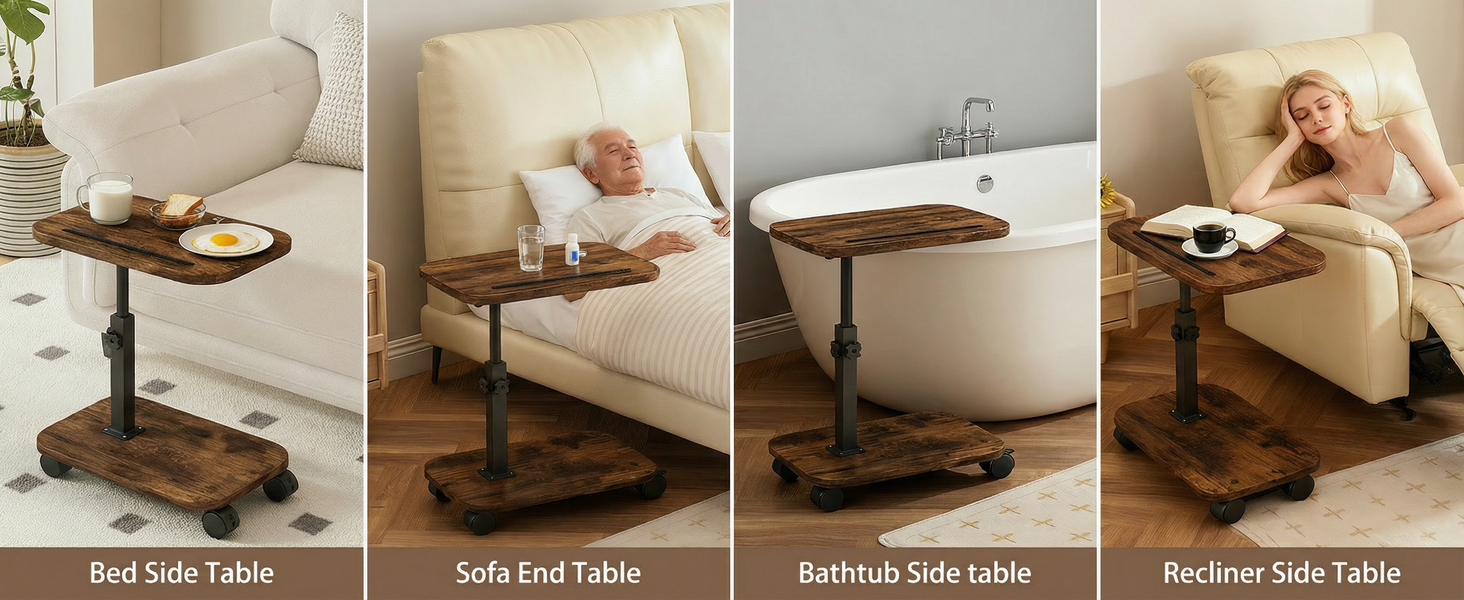 Bed Side Table Sofa End Table Bathtub Side Table Recliner Side Table