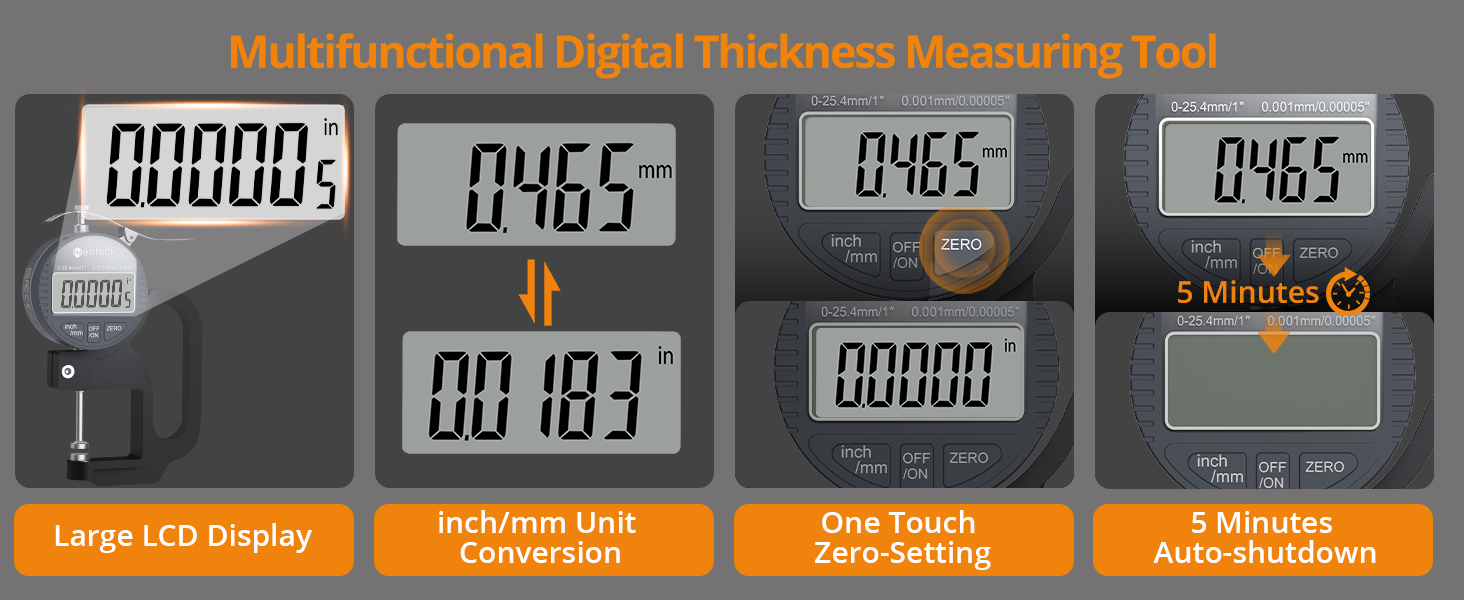 digital thickness gauge