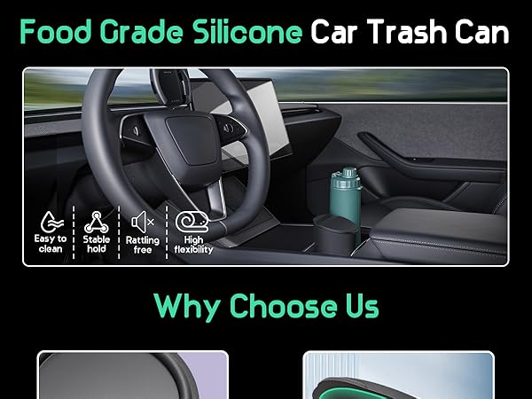 car trash can