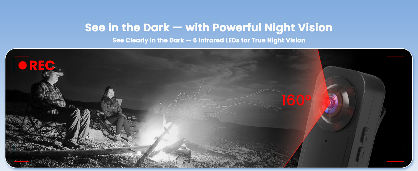 Night Vision Body Camera