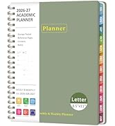 Planner 2026-2027, Academic Weekly and Monthly Calendar Planner, July 2026 - June 2027, Hardcover...