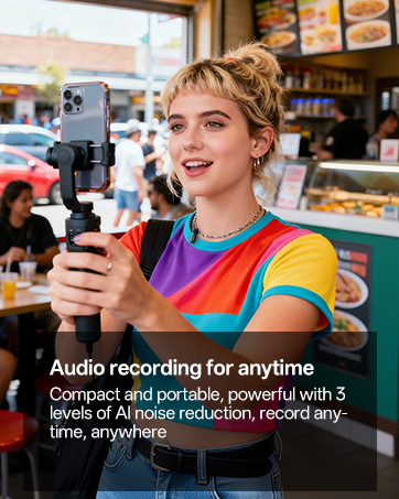 Mini Wireless Lavalier Microphone for iPhone