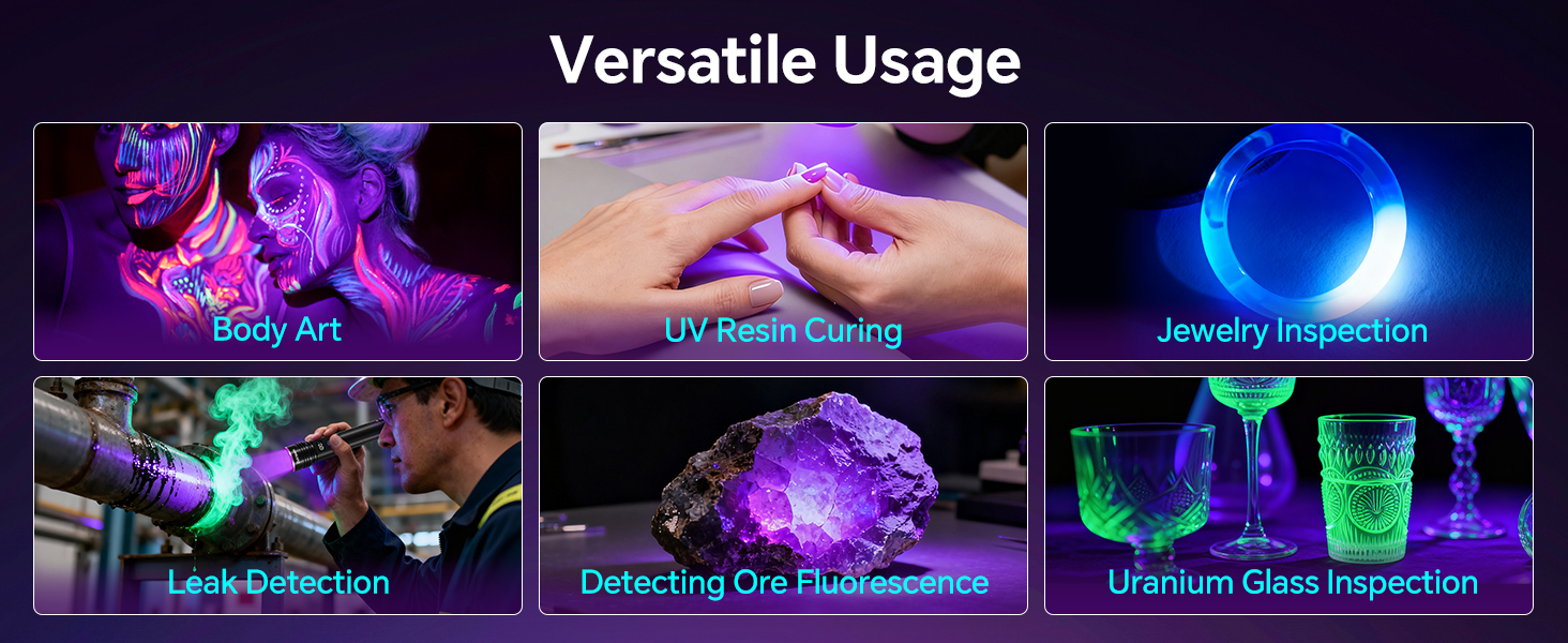 black light flashlight