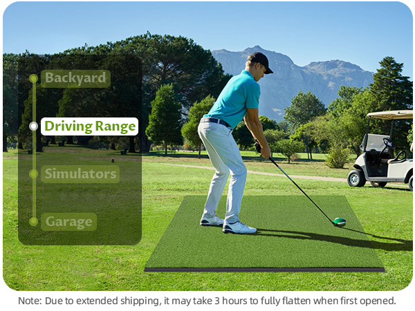 commercial grade large golf mats practice outdoor driving range