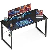 ODK 48 Inches Computer Desk for Home Office, Office Table for Small Spaces, Writing Desk with Hea...