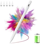 NEWCOO Stylus Pen Apple Pencil for iPad 2018-2025, Faster Charging Magnetic Pen with Tilt Sensiti...
