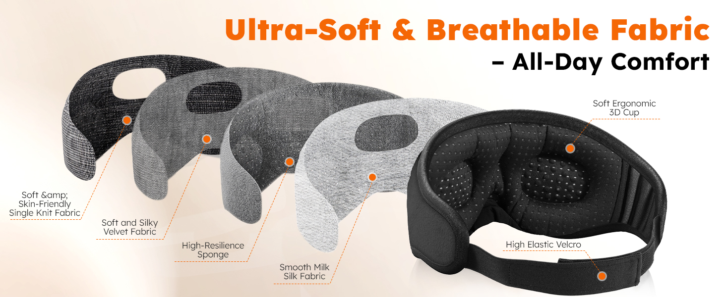 soft sleep mask