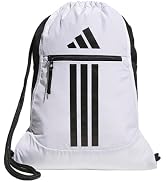 adidas Alliance Sackpack – Drawstring Backpack for Sports, Small Gym Bag