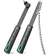 cyclists Cassette Removal Tool Sets - Chain Whip &amp; Lock Ring Tool for Shimano HG Cassette/Freewhe...
