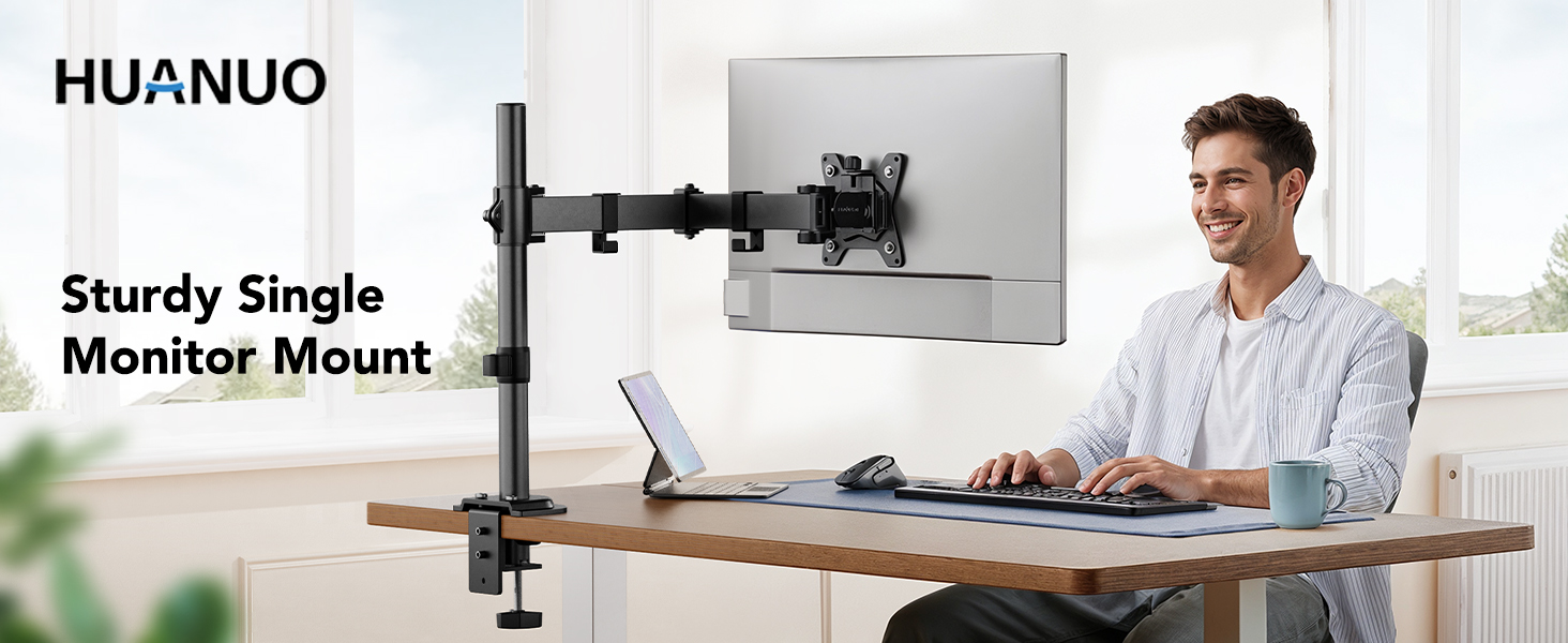 single monitor arm