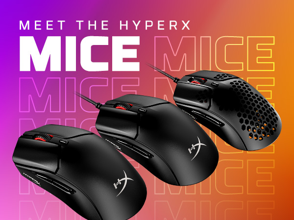 Meet the HyperX Mice