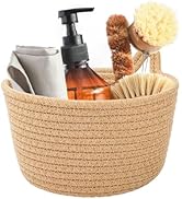 LUSCREAL Woven Baskets for Storage, Decorative Storage Baskets Cute Storage Organizer Cat Cotton ...