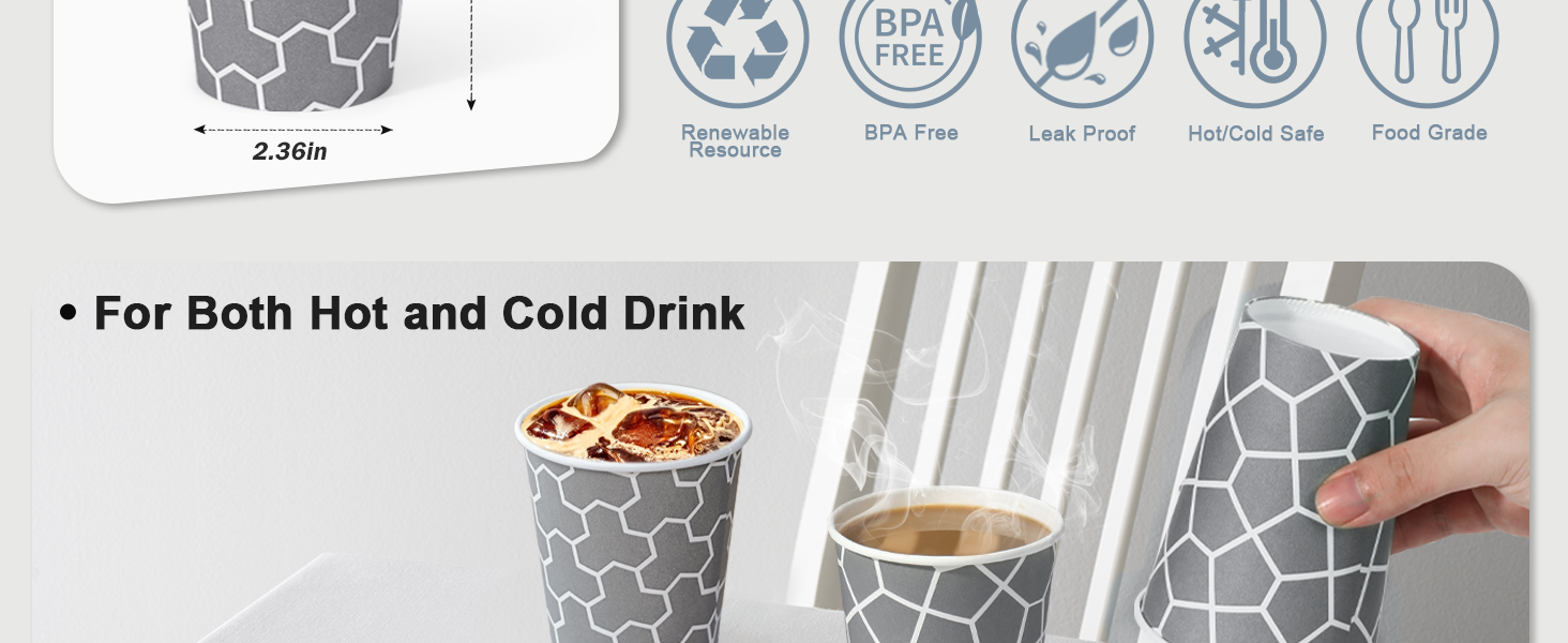 Paper cups 12oz coffee disposable cups paper cups for water disposable coffee cups 12 oz hot cups