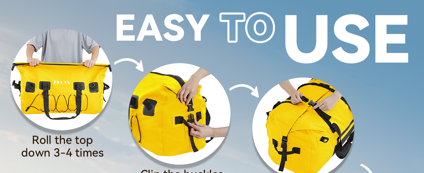 waterproof duffel