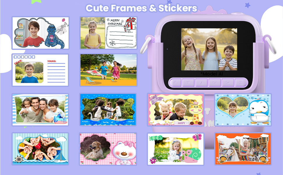 kids camera instant print