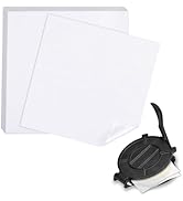 BYKITCHEN Tortilla Press Liners, 8x8 Inch Non Stick Parchment Paper Squares for Baking Pan, Compa...