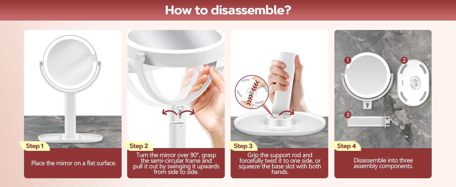 travel makeup mirror