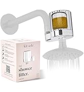 Kitsch Shower Head Filter For Hard Water – Water Softener &amp; Removes Heavy Metals – Shower Filter ...