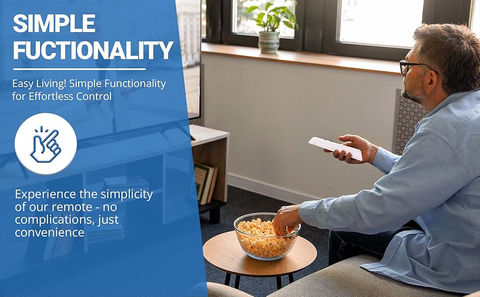 Simple Functionality - Easy Living for Effortless Control