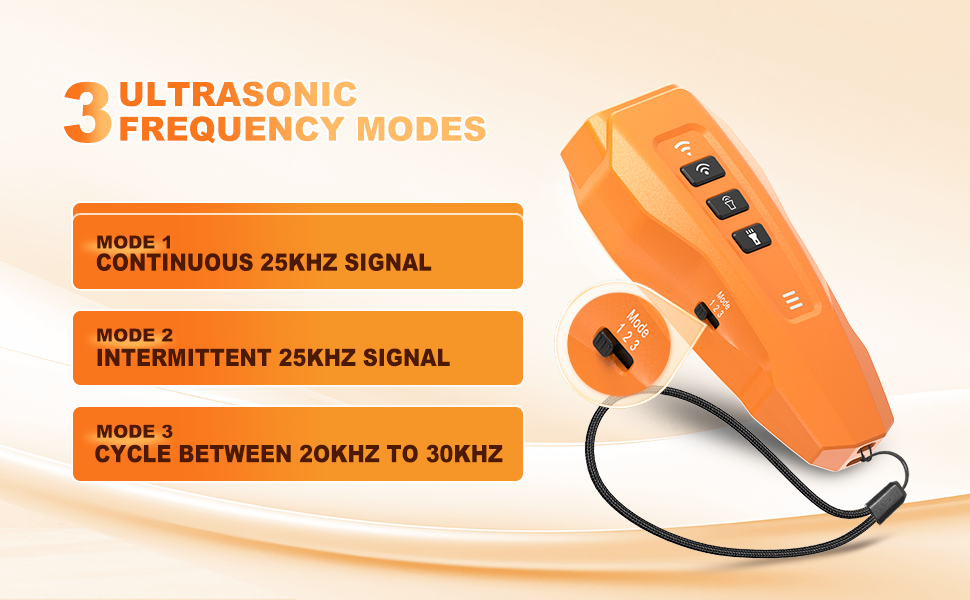 sonic dog training device