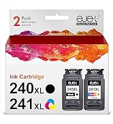 ejet 240XL and 241XL Ink cartridge High Capacity [Latest Version] Replacement for Canon Ink Cartr...
