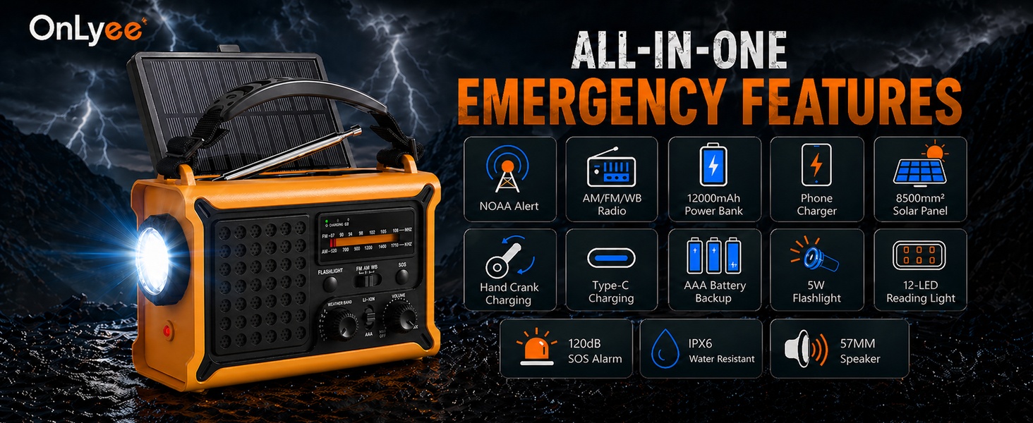 All in one emergency features