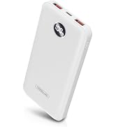 Byobyc Portable Charger, Pocket 10000mAh Power Bank with Type-C Cable, 22.5W Fast Charging Extern...
