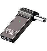 USB C to 4.5mm Laptop Charging Adapter Female Type C to Male DC 4.5 x 3.0mm Barrel Jack Plug 100W...