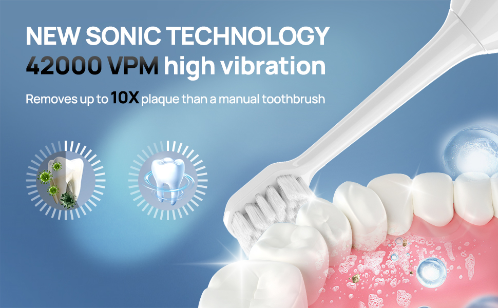 Sonic Electric Toothbrush White