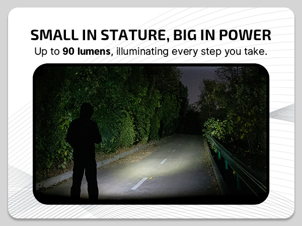 i3E EOS PMMA TIR Lens AAA EDC Flashlight 90 Lumens