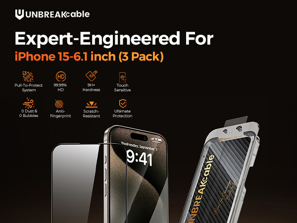 iphone 15 screen protector