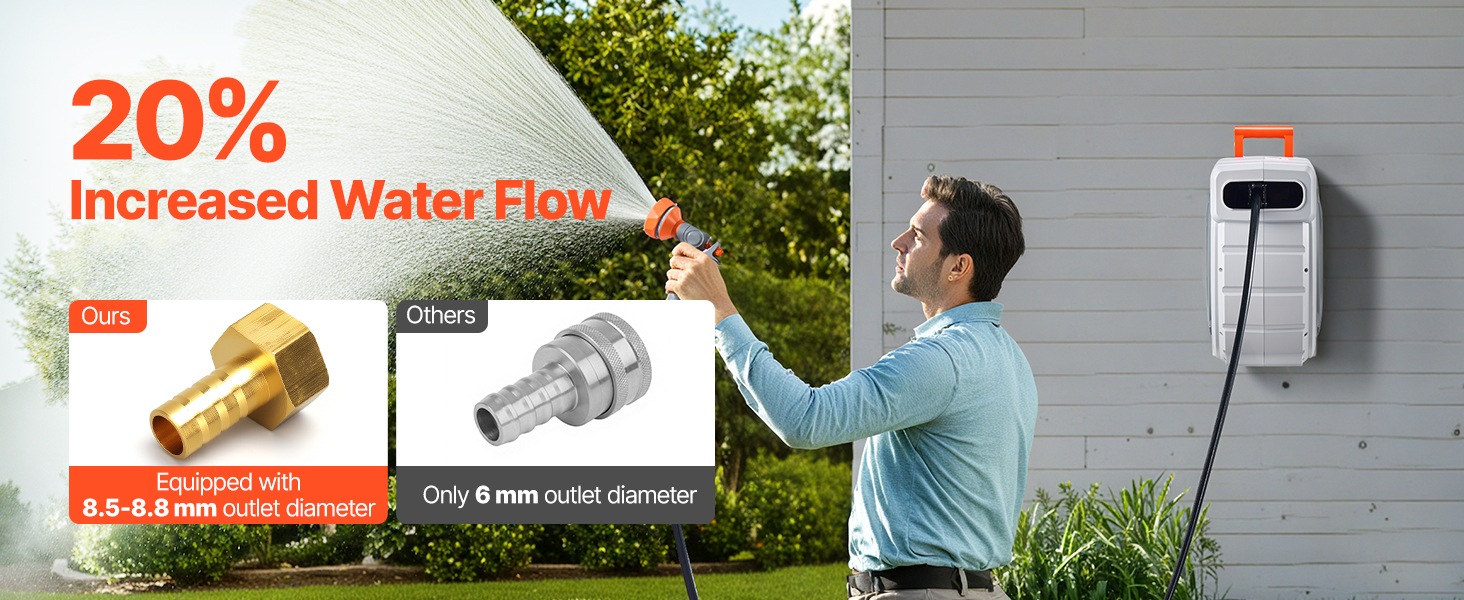 outdoor hose reel