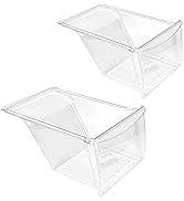 [2 PACK] UPGRADED 240337103 Crisper Bin Drawer Replacement for Frigidaire Kenmore Refrigerator Dr...