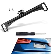 AWGUKA Pack-1 Car License Plate Frame Rear View Camera Bracket, 7.8 " x 1.4 " US Standard Metal R...