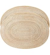 KOUBOO Laguna Table placemat, set of 2, Whitewash