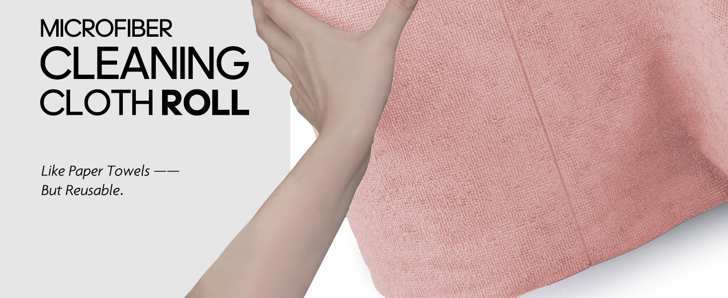 Fantasticlean Reusable Cleaning Cloth Roll