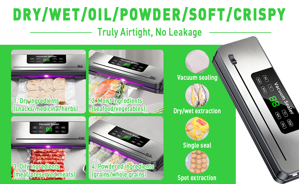 Vacuum Sealer Machine with UV Light