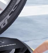 Motorenbau Portable Tire Inflator Air Compressor 150PSI 12V DC Auto Tire Pump,with LED Light Car ...