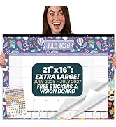 bloom daily planners Desk Calendar 2026-2027 - Academic Year Large Wall Calendar (July 2026 - Jul...