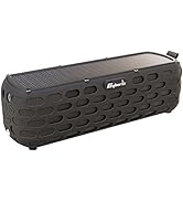 CYBORIS Solar Bluetooth Speaker, 20W Portable Outdoor Wireless Speakers 30+ Hours Playtime BT5.0 ...
