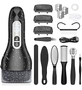Electric Callus Remover for Feet,Rechargeable Electronic Foot File Pedicure Tools,Professional Wa...