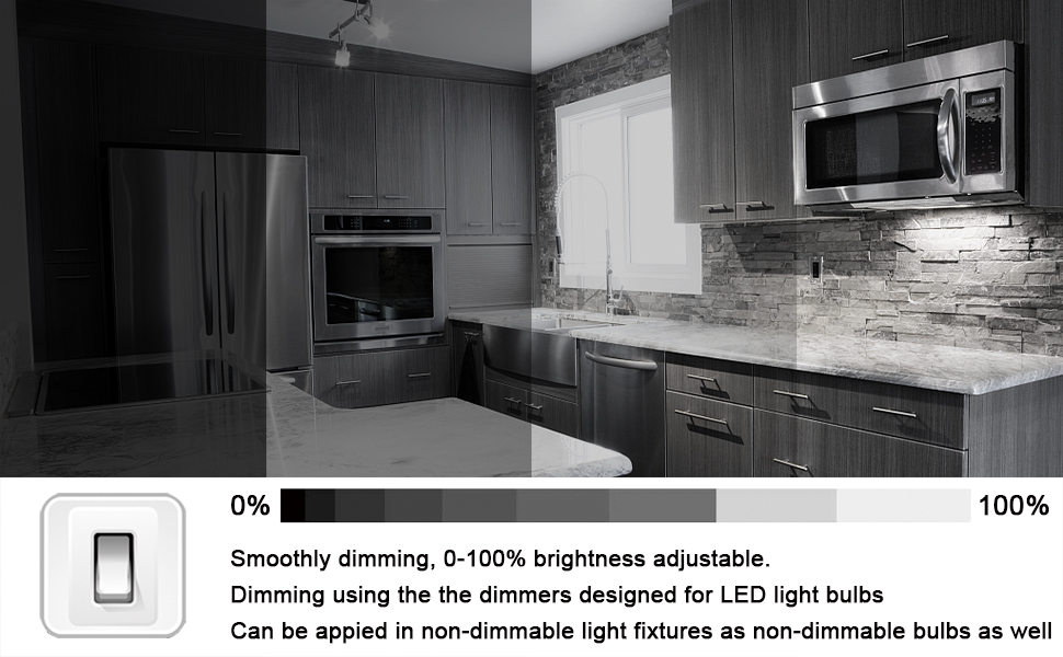 e17 led bulb dimmable under microwave light bulb Daylight White 6000K